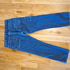 Vintage Key Mens Carpenter Jeans 100% Cotton Size 40x34 Utility Workwear Outdoor